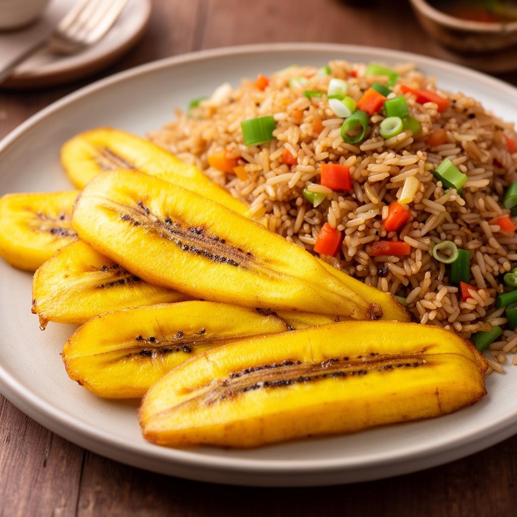 Plantain & Riz